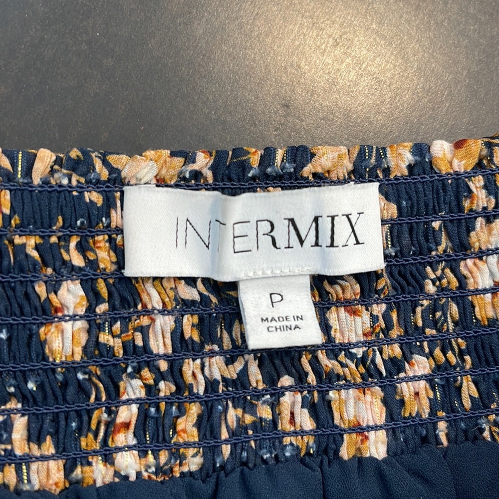 New! Intermix Silk Ruffle Skirt - Picture 5 of 8